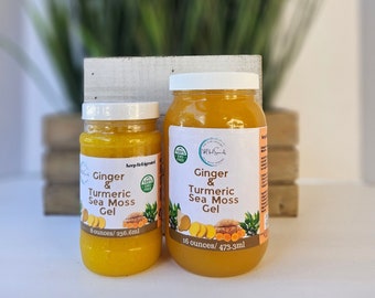 Ginger & Turmeric Sea Moss Gel