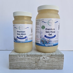 Wild crafted Premium Sea Moss Gel *NO SEA TASTE*