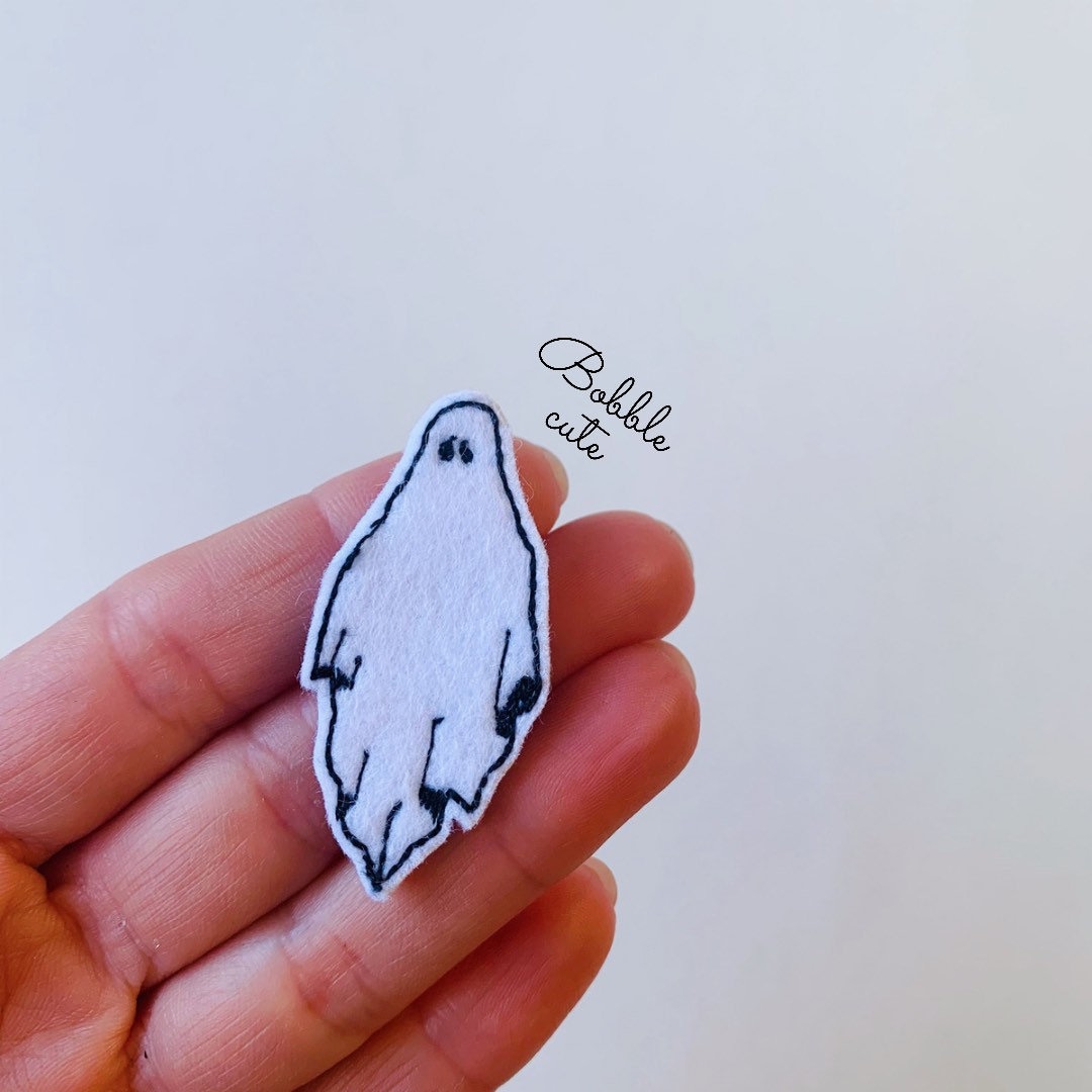 Halloween Ghost Embroidery Design File, Scary Embroidery Patch File ITH Etsy