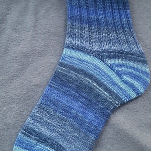 Handgestrickte Socken Bild 6