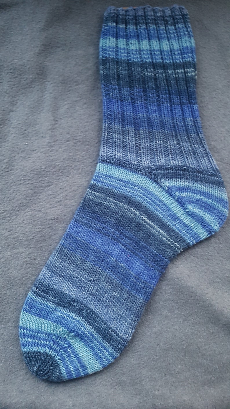 Handgestrickte Socken Bild 6