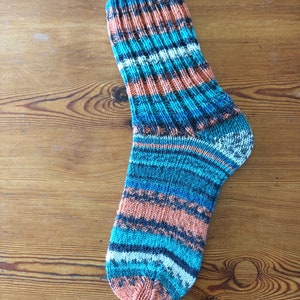 Handgestrickte Socken Bild 7