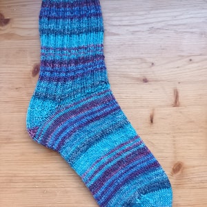 Hand knitted socks