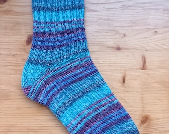 Handgestrickte Socken