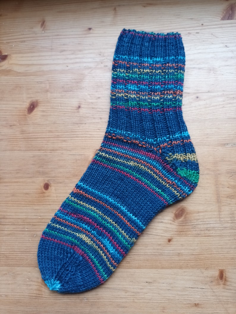 Handgestrickte Socken Bild 2