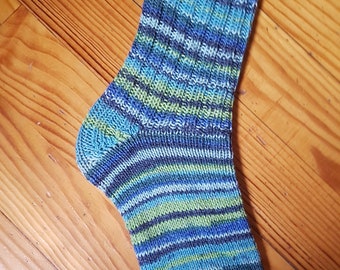 Socken mit 25 % Baumwollanteil (unter anderem für Wollallergiker oder für den Sommer)