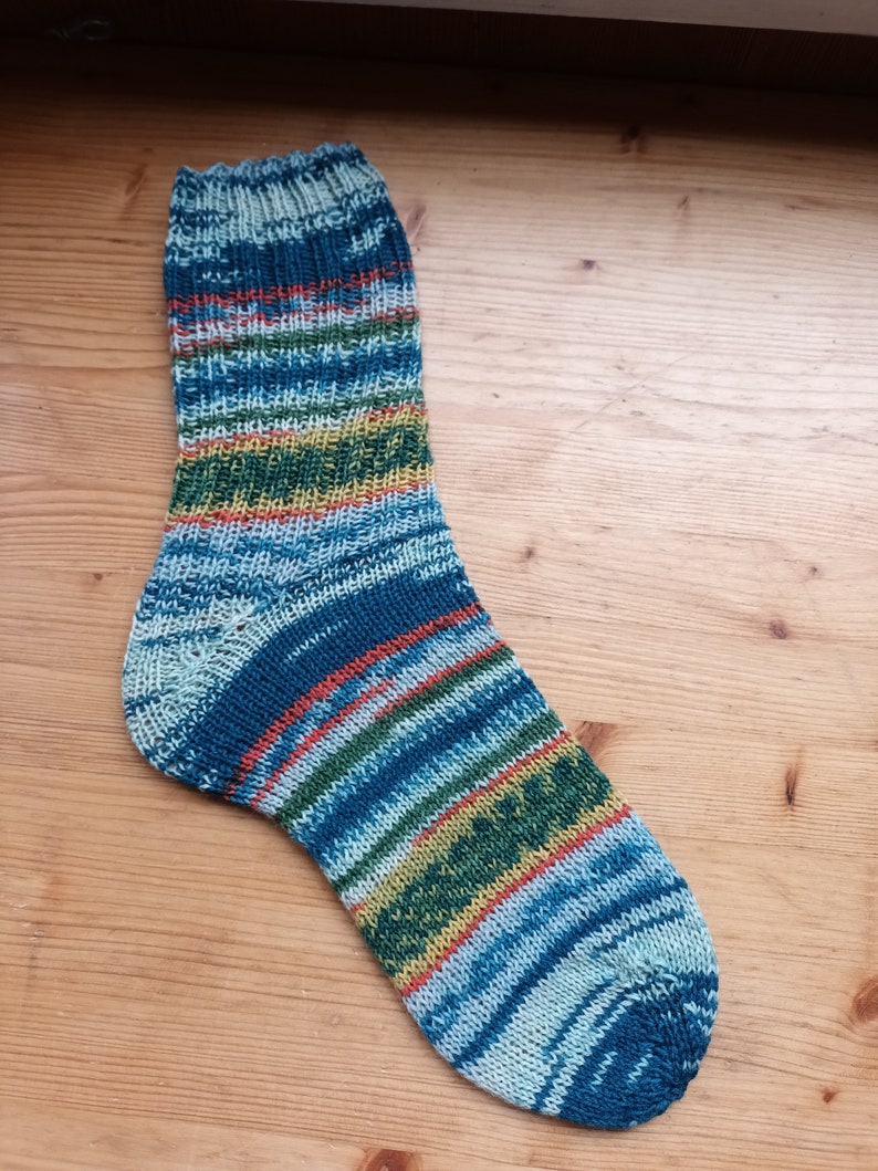 Handgestrickte Socken Bild 8