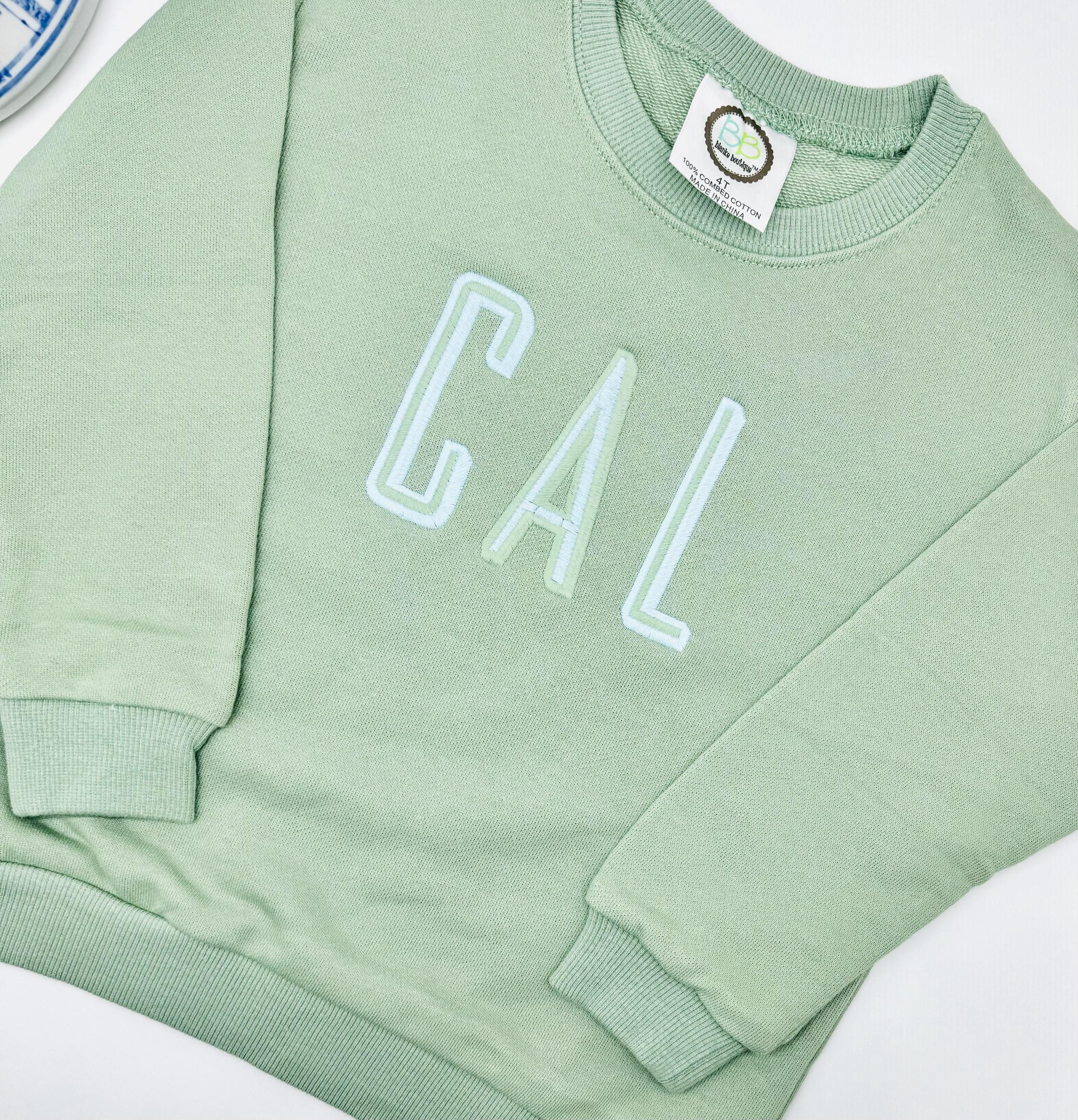 ★YESEYESEE★ Tulrexx Wording Sweatshirt Sage Green YS241TSW yeseyesee® :: Tulrexx Wording Sweatshirt Sage Green