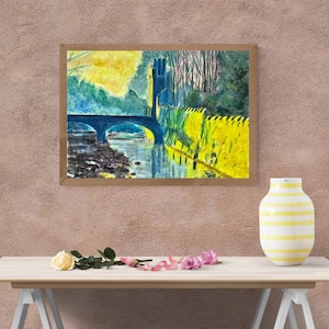 Glenarm Barbican. Original painting and merchandise