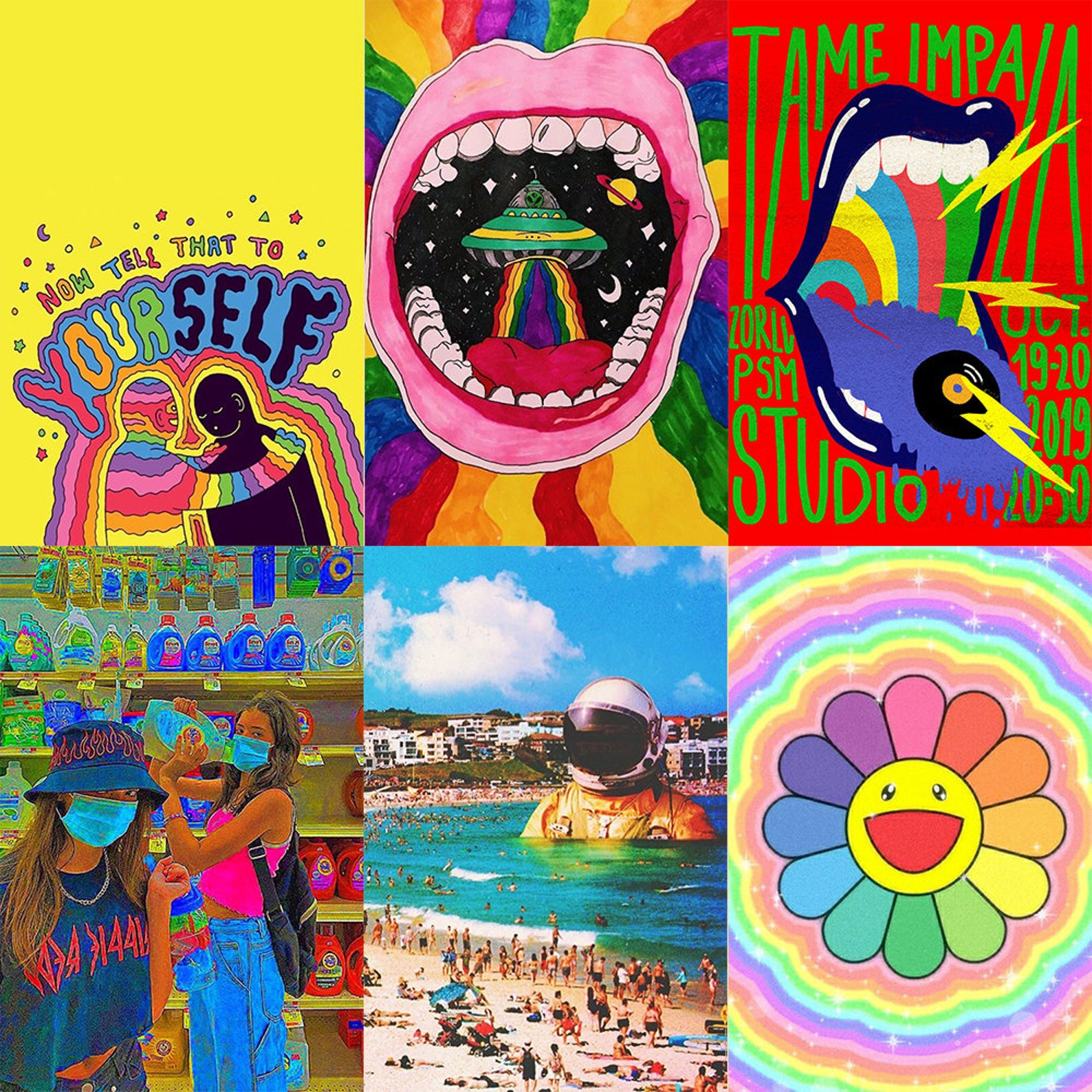 Indie Wall Collage Kit Kidcore Aesthetic Indie Poster vrogue.co