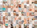 Peach Aesthetic Wall Collage Kit, Peach Aesthetic Room Decor, VSCO Aesthetic Collage, Digital Download 100 Pics 