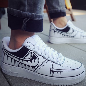 Custom Painted Nike Air Force 1 – The Print Shop Corner