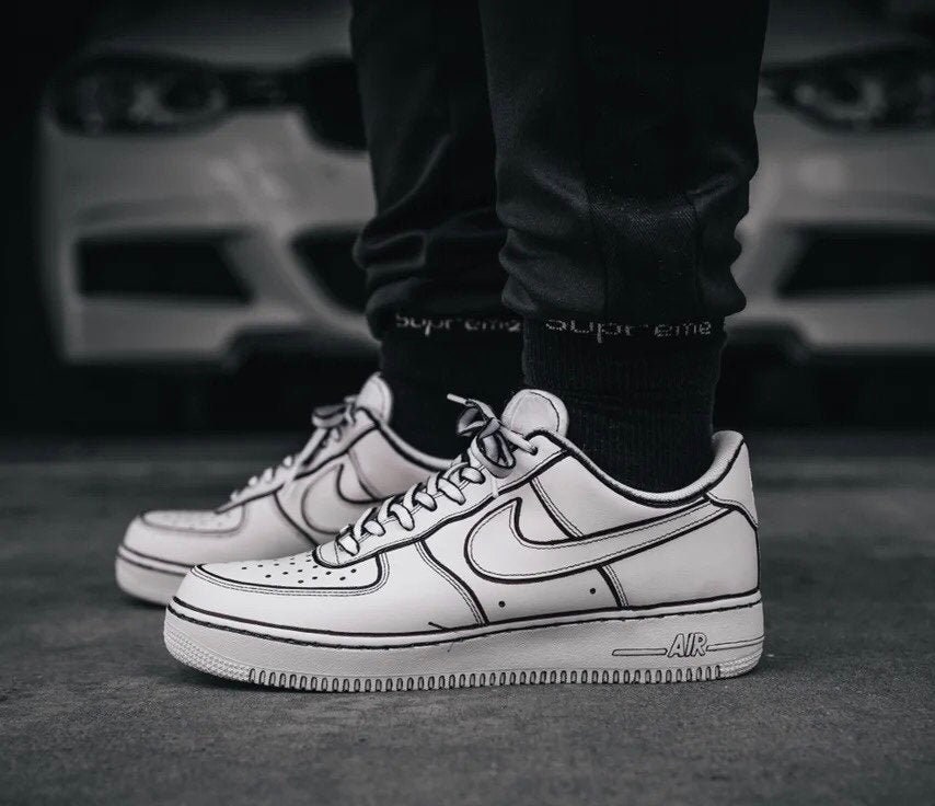 Premium Custom: Nike Air Force 1 Comic Style V | Etsy