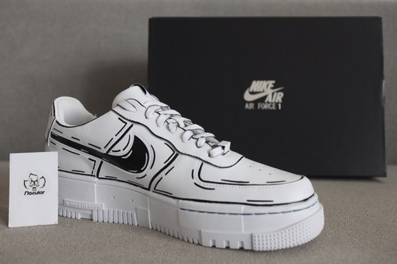Cartoon style af1 Clearance