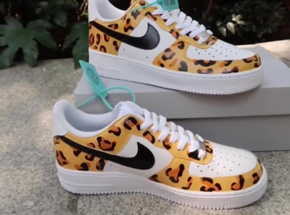 leopard air force 1 custom