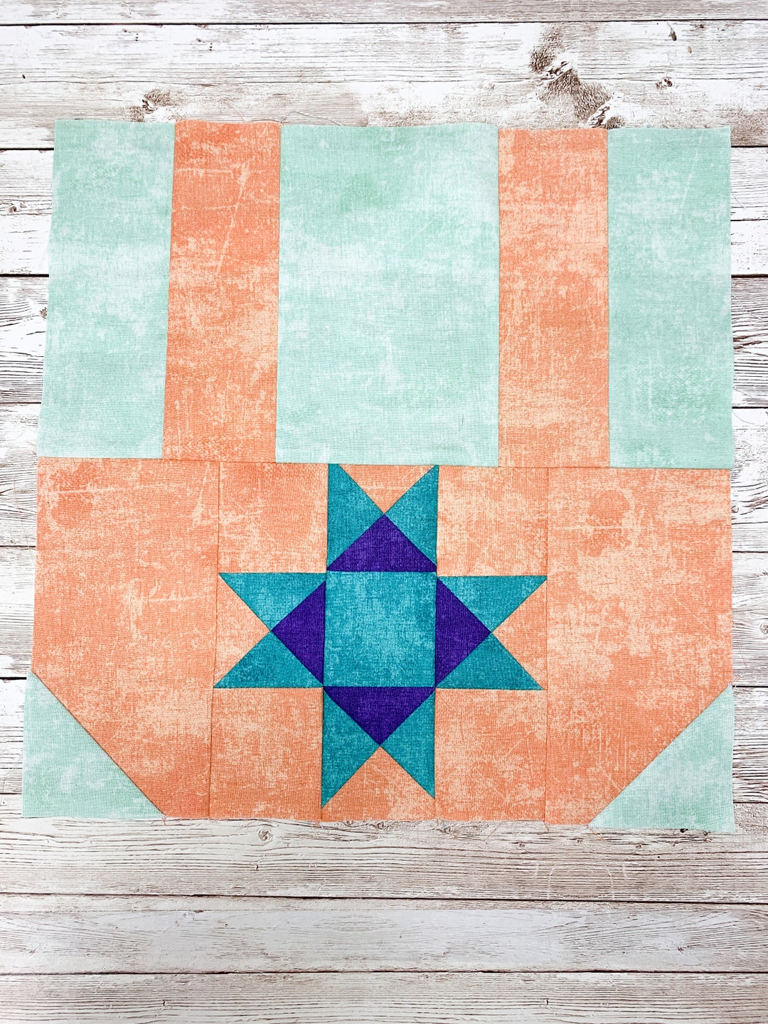Picnic Basket Quilt Block Etsy