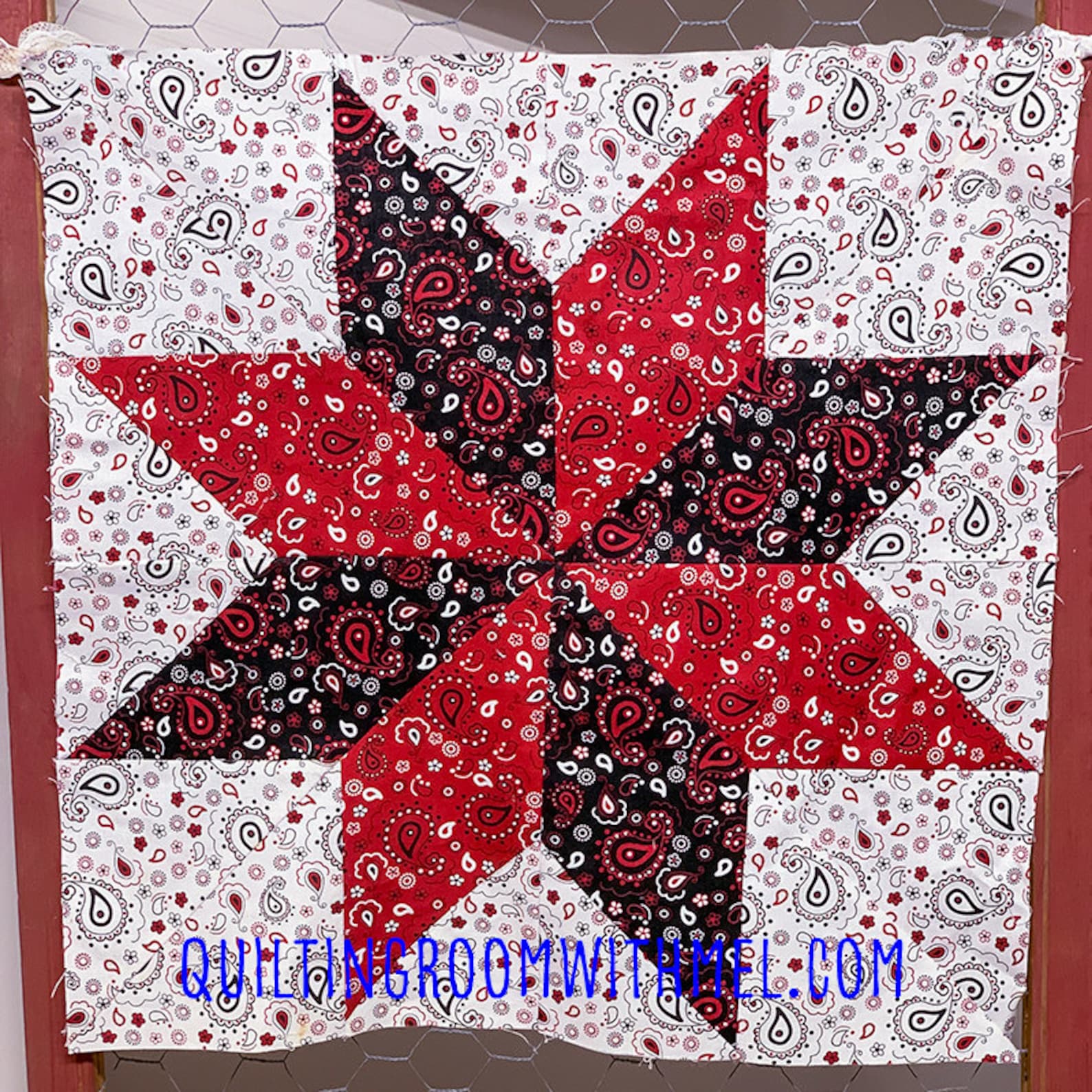 No Yseam Lemoyne Star Quilt Block Etsy