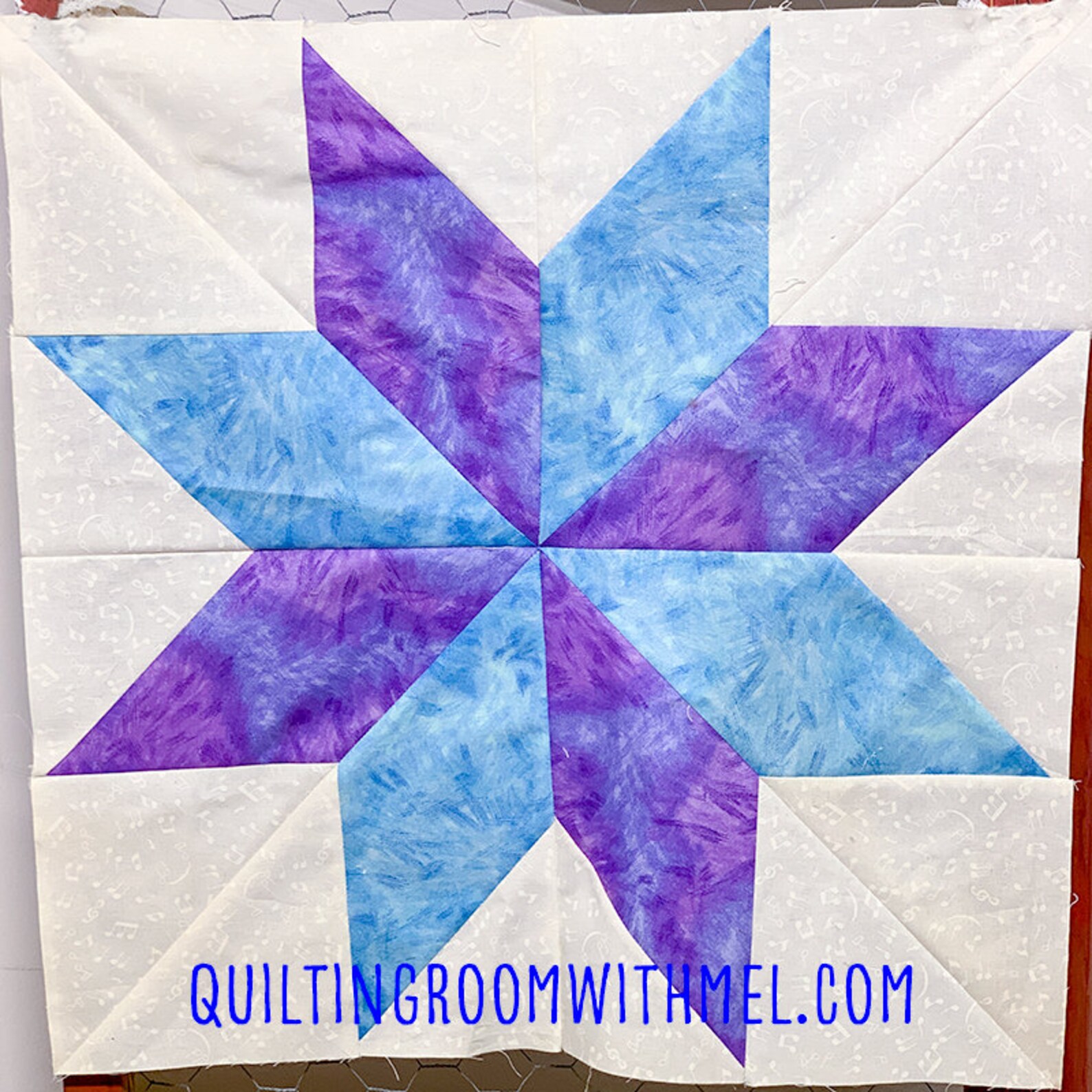 No Yseam Lemoyne Star Quilt Block Etsy