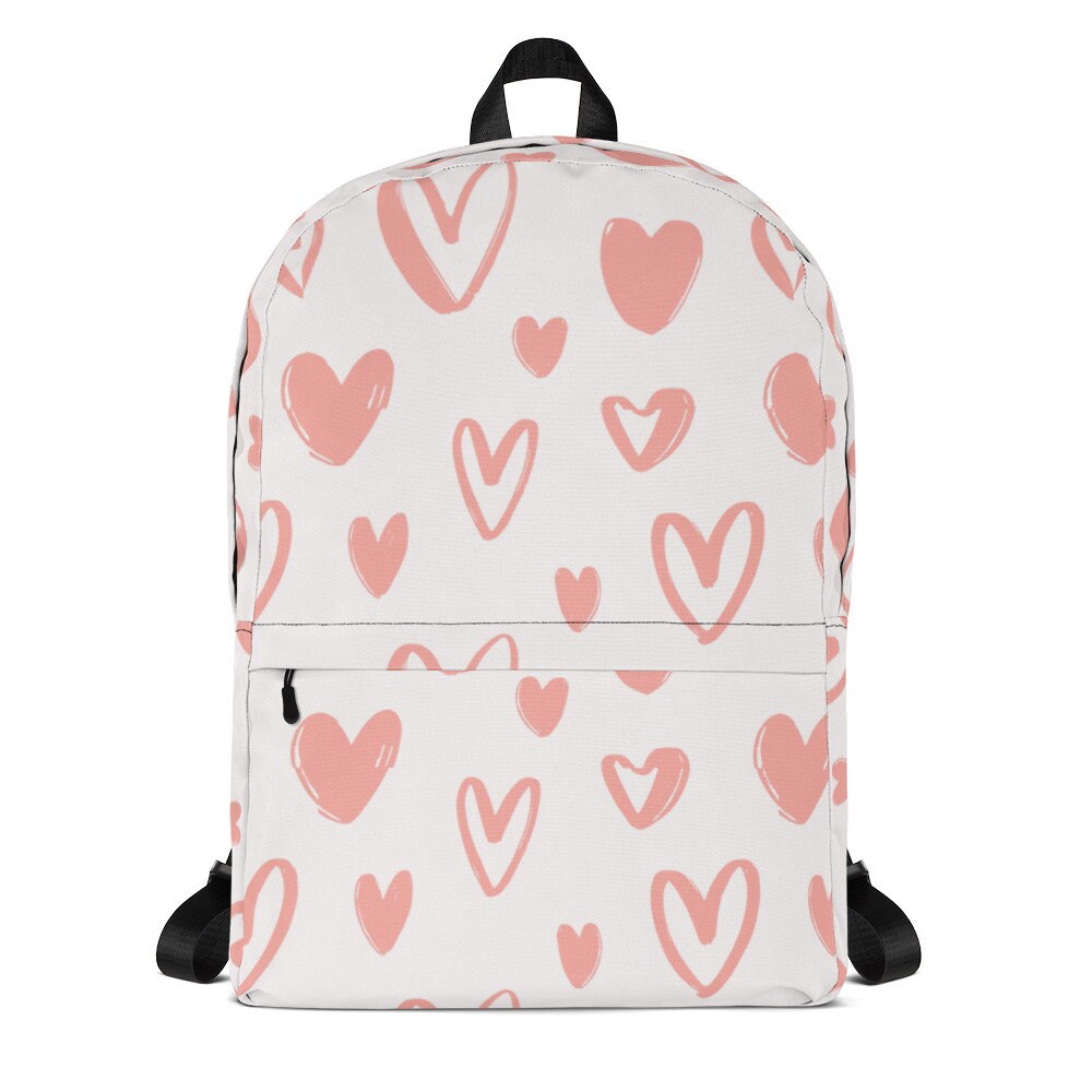 Backpack Hearts Etsy