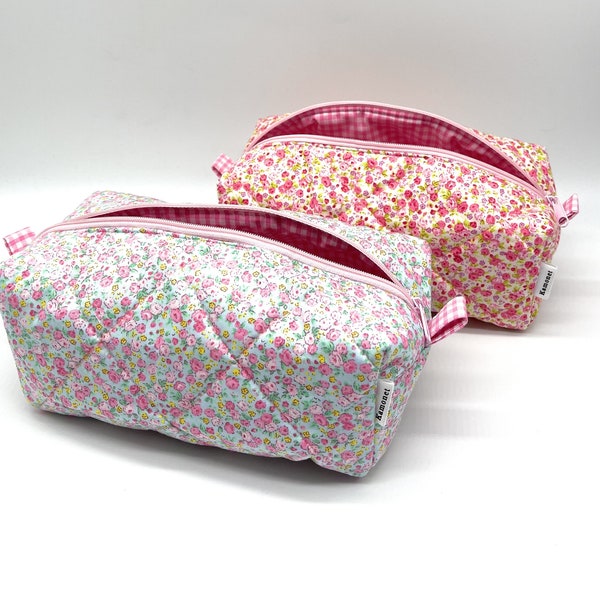 Renew Quilted Small Make Up Bag