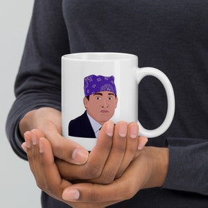 Prison Mike Michael Scott White Glossy Mug