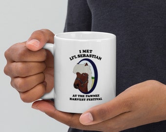 Tazza lucida bianca Lil Sebastian Parks and Rec