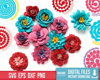 Free Free 239 Cricut Rolled Flower Template Svg SVG PNG EPS DXF File