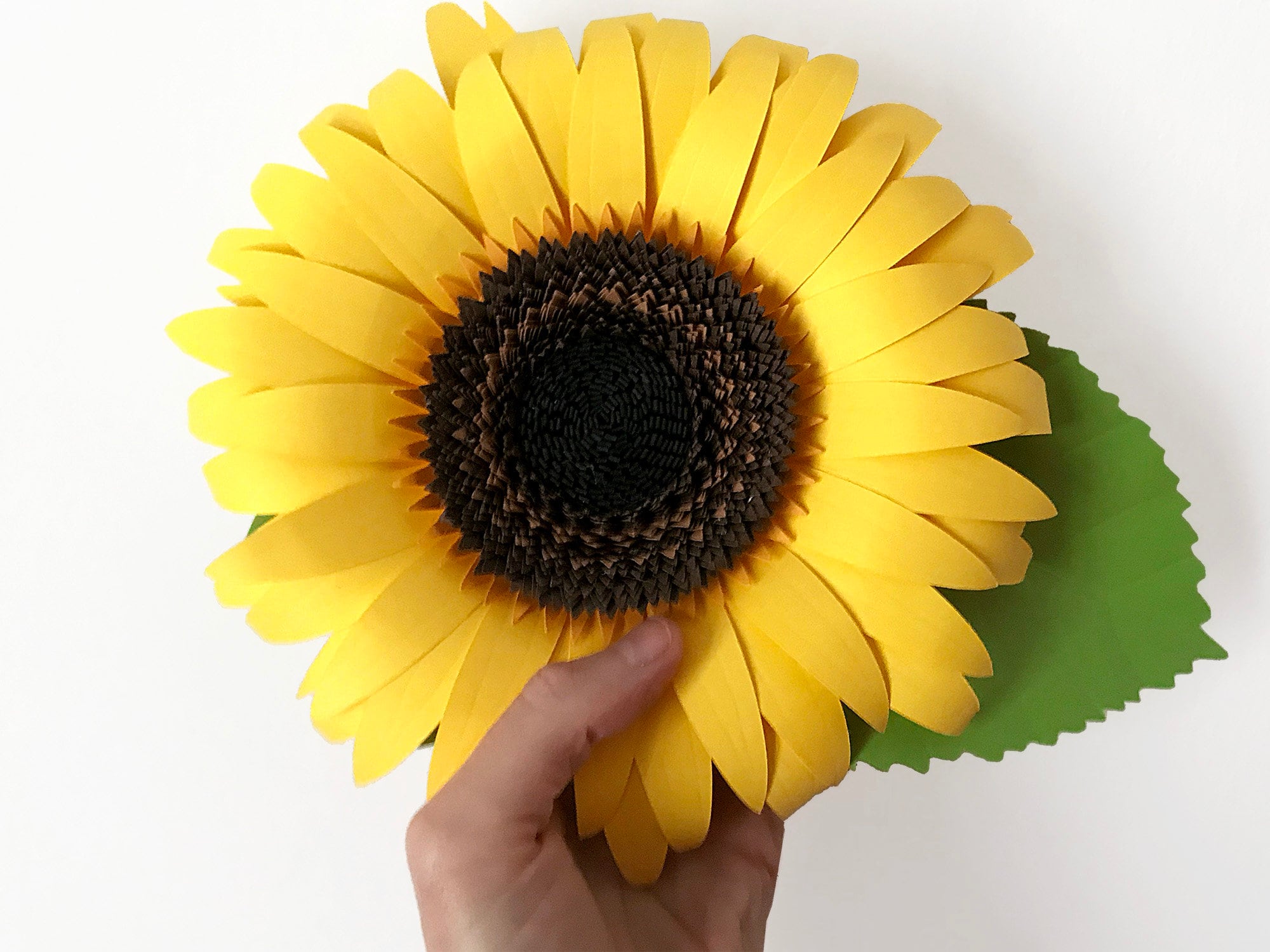 3D Sunflower Svg Paper Sunflower Svg Sunflower Paper Flower | Etsy