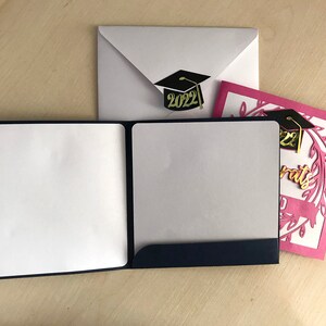Tarjeta de graduación SVG: Plantilla de tarjeta de felicitación DIY (Descarga digital) imagen 5