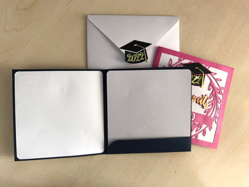Tarjeta de graduación SVG: Plantilla de tarjeta de felicitación DIY (Descarga digital) imagen 5