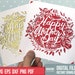 Happy Mother's Day Card Svg cut files for cricut, Svg mothers day card template