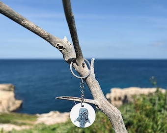 Whale Shark Keychain