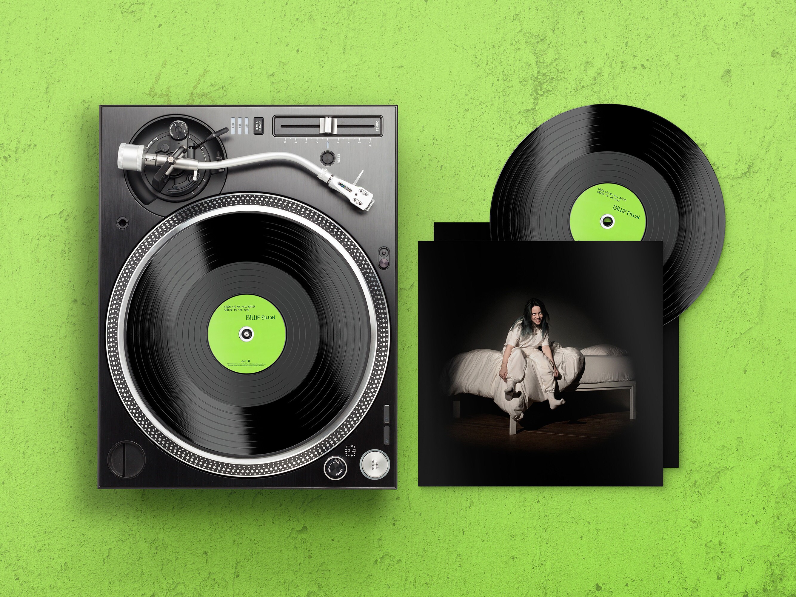 Custom VINYL TURNTABLE Artwork for Print Choose Your Album Etsy