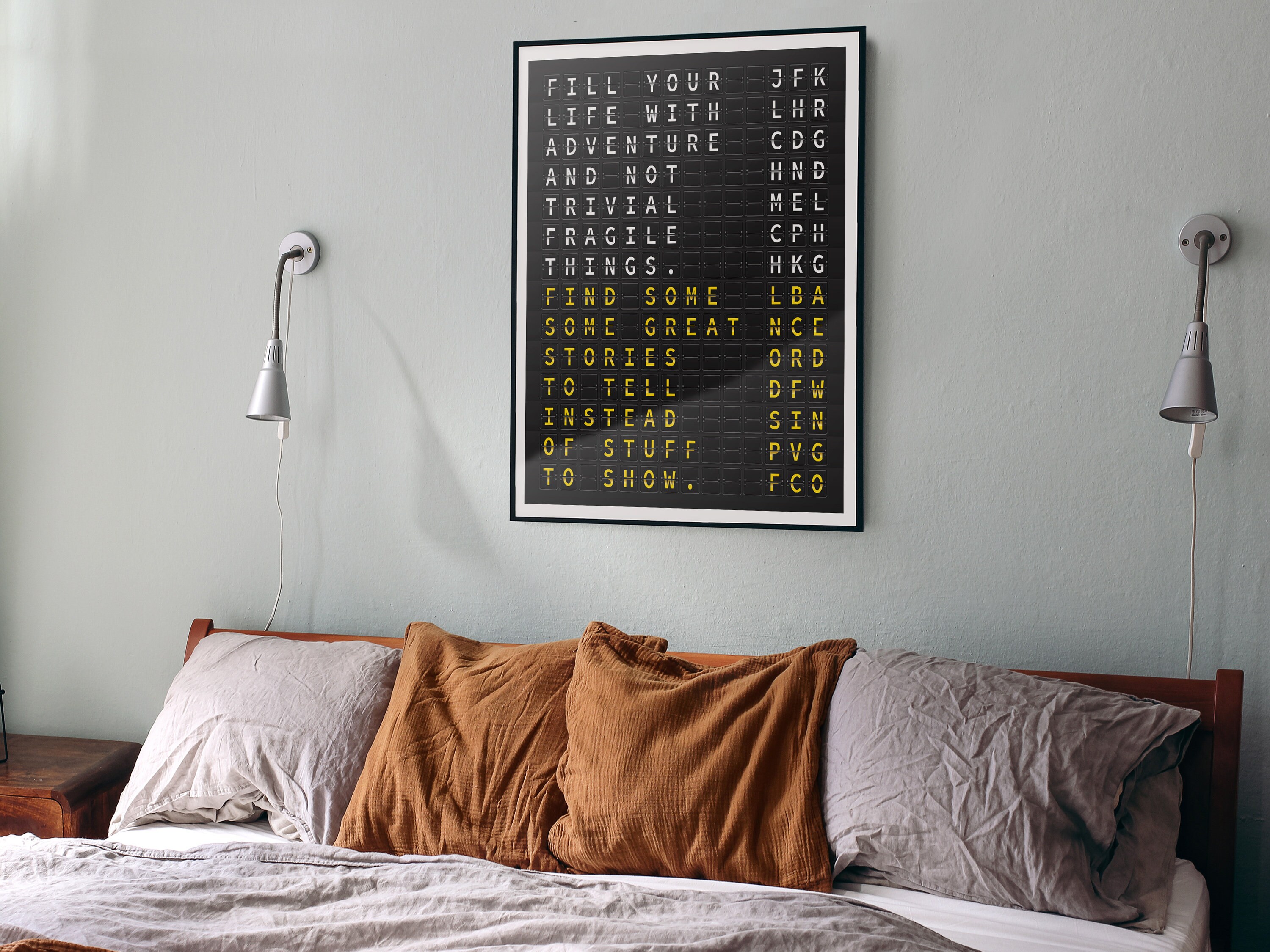Customisable AIRPORT DESTINATION Board Completely Etsy UK