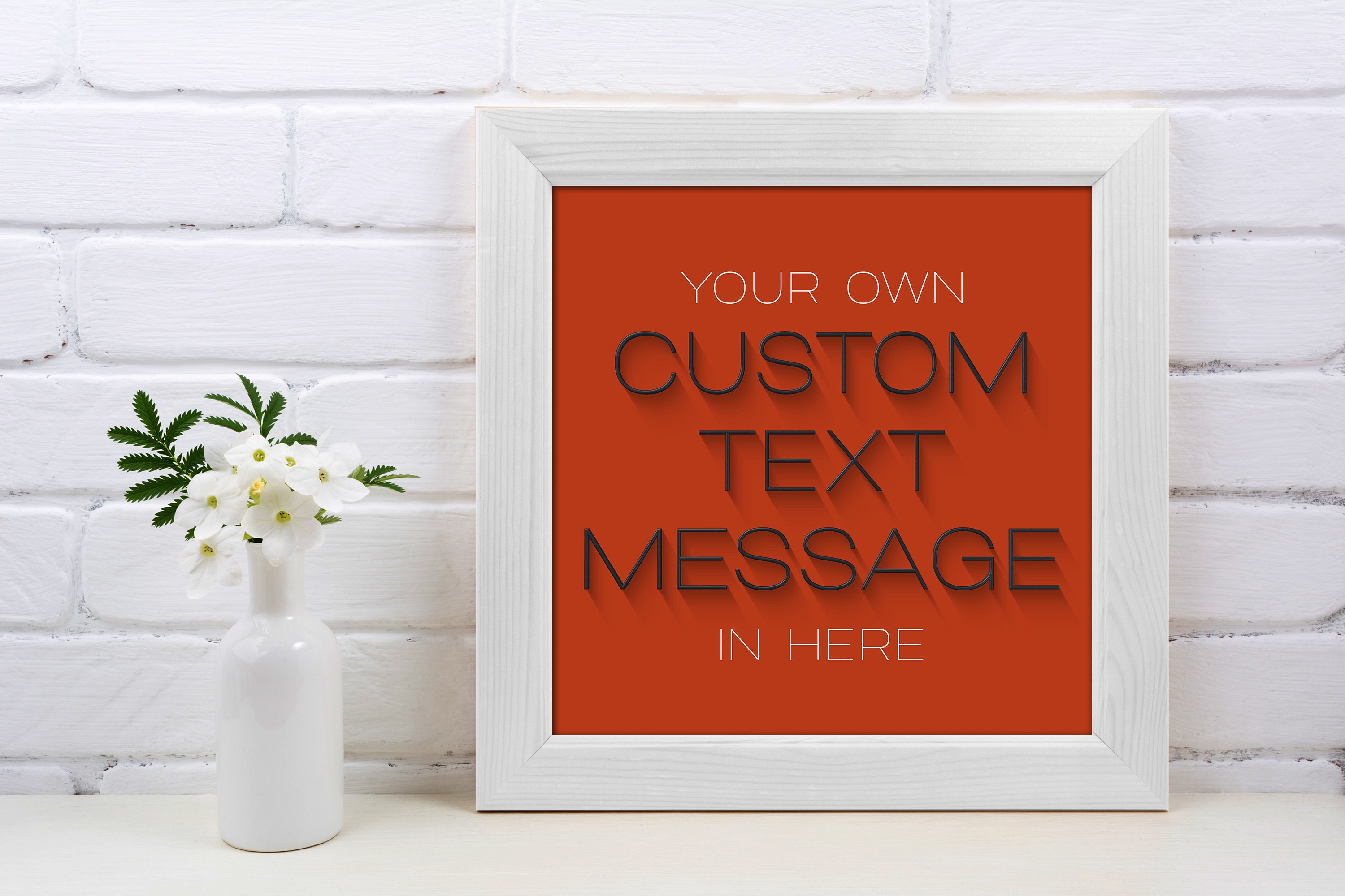 Custom EMBOSSED Text Design for Print with 84 Text and Etsy