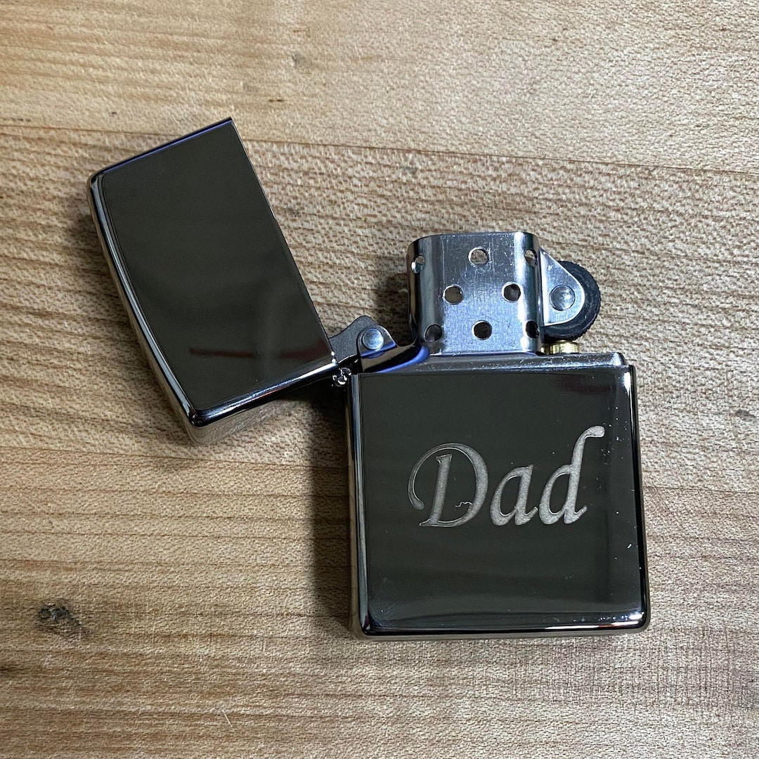 Laser Engraved Zippo Lighter Etsy