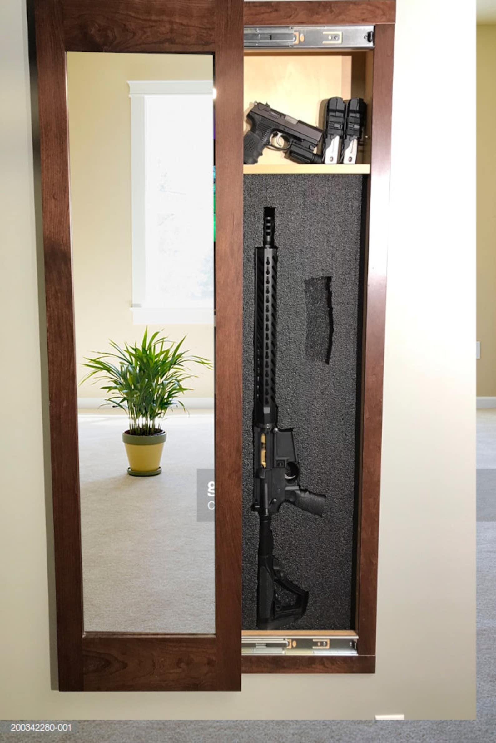 MIRROR SAFE Hidden Storage Mirror In wall Gun Safe Concealment mirror-safe-hidden-storage-mirror-in-wall-gun-safe-concealment