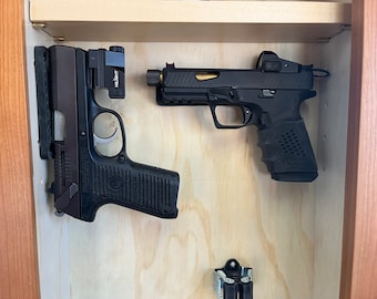 Imán de pistola de 35 libras. Montaje recubierto de goma en cualquier lugar