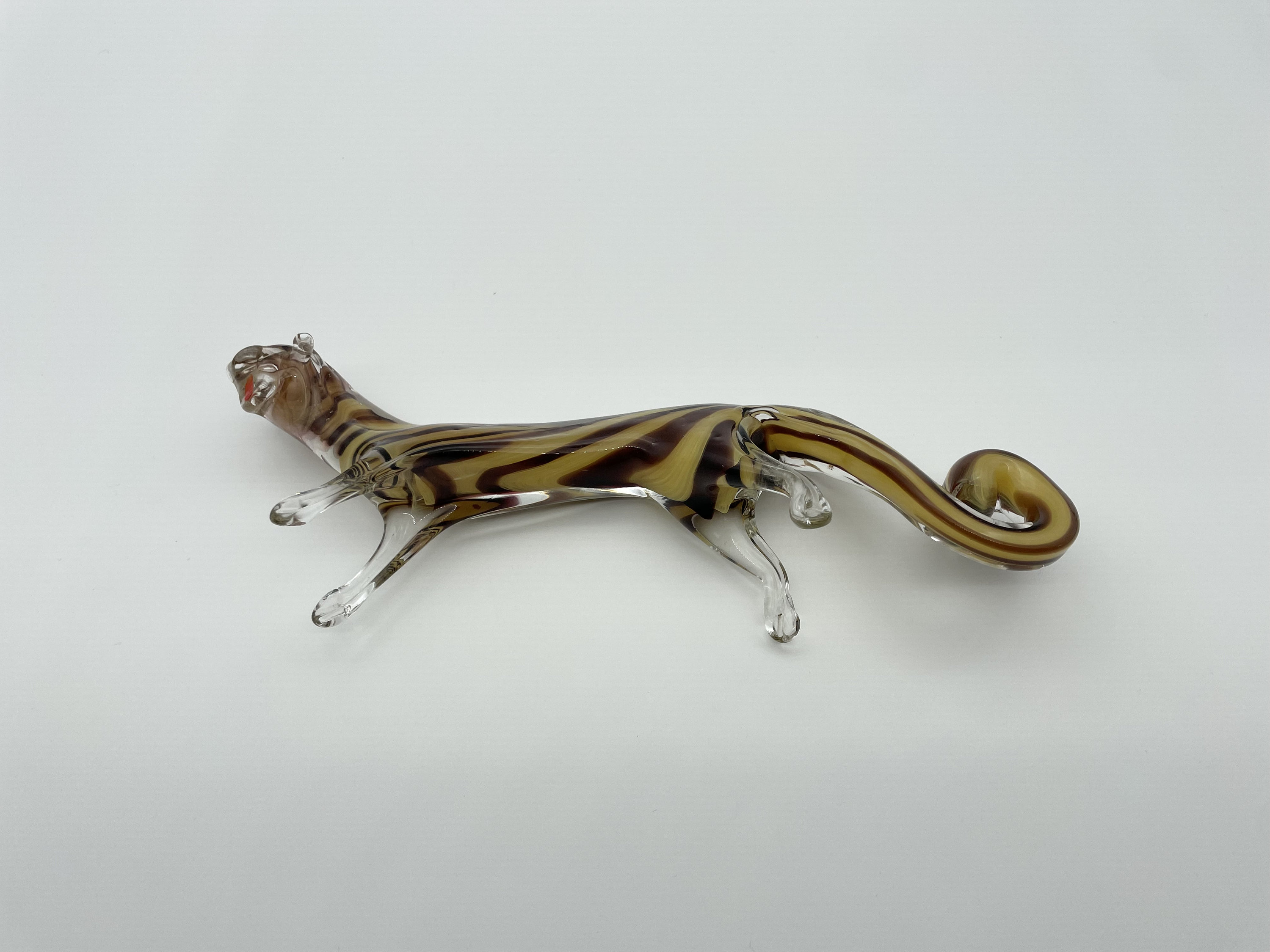 Vintage Murano Animalvintage Glass Zoo Animalvintage Tiger Etsy