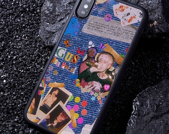 33030798706 Pillow Inspired by lil peep Phone Case Compatible With Iphone 7 XR 6s Plus 6 X 8 9 11 Cases Pro XS Max Clear Iphones Cases TPU Doll Doll Bong For