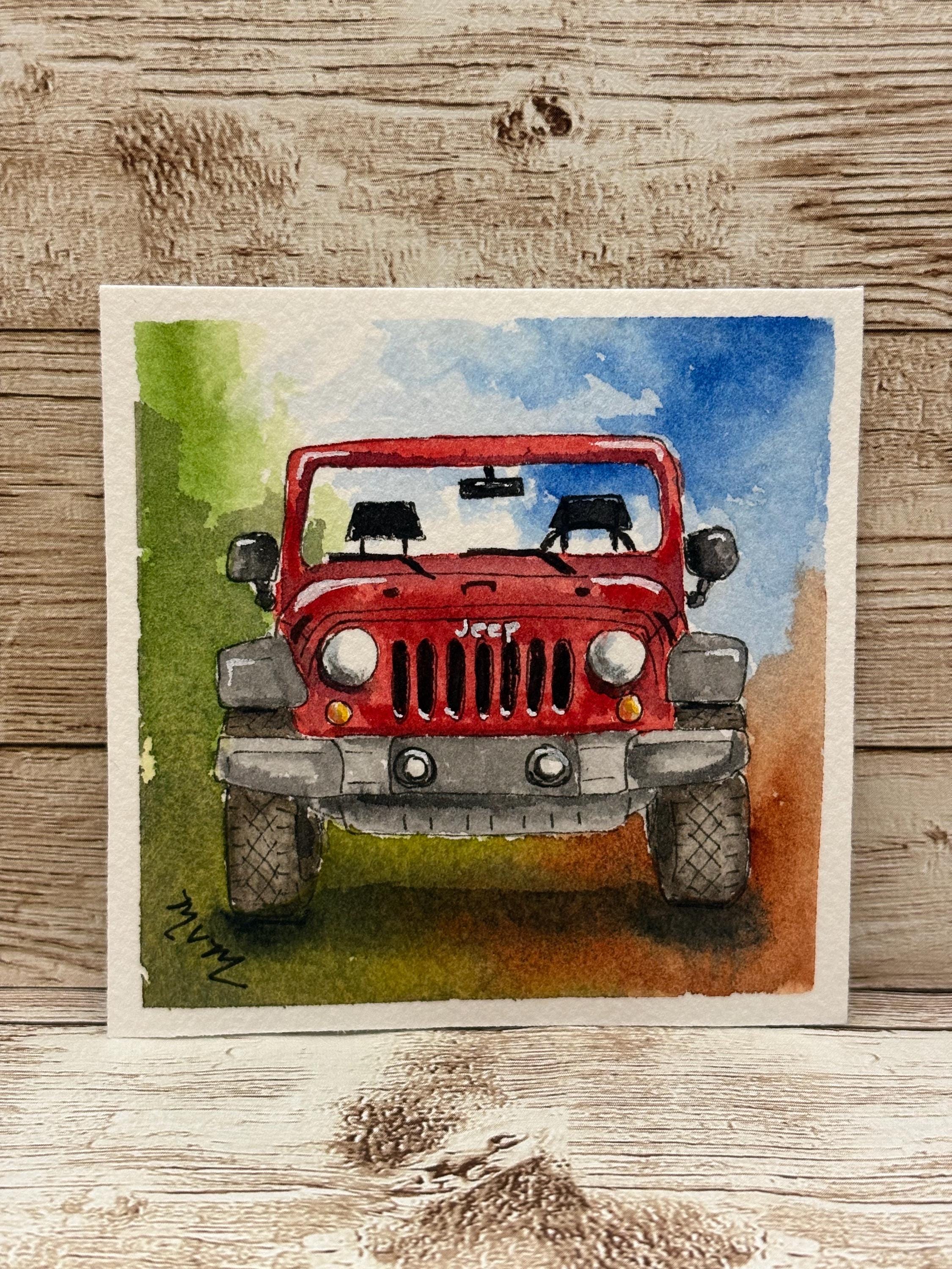 Jeep Painting - Etsy