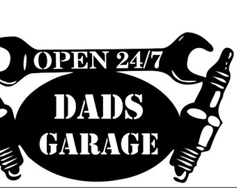 Download Dads Garage Svg Etsy
