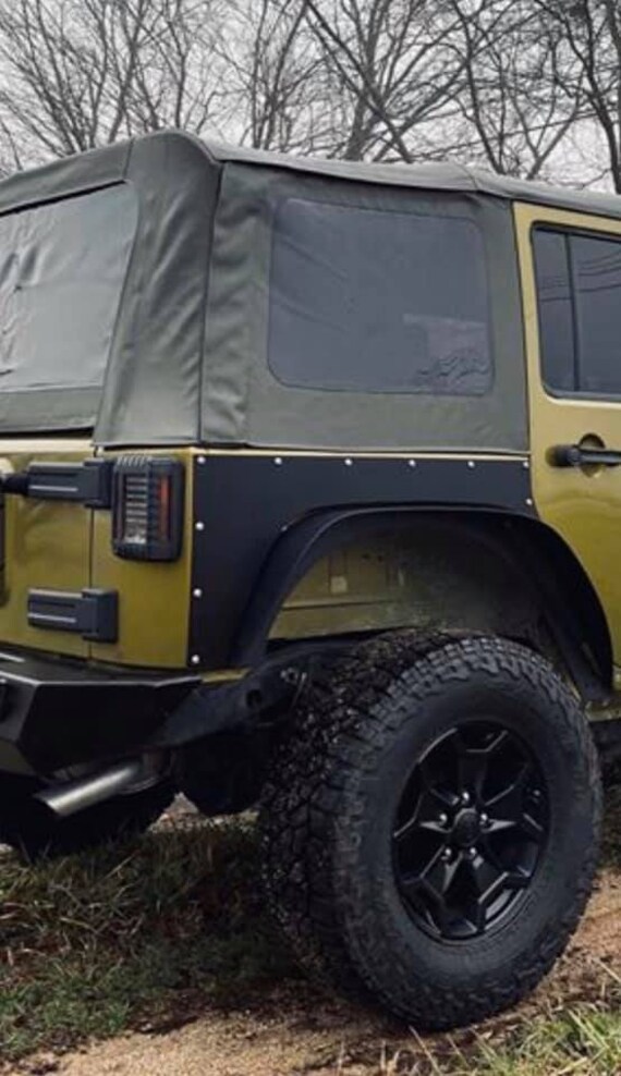 Jeep Wrangler JKU Quarter Body Armor Etsy