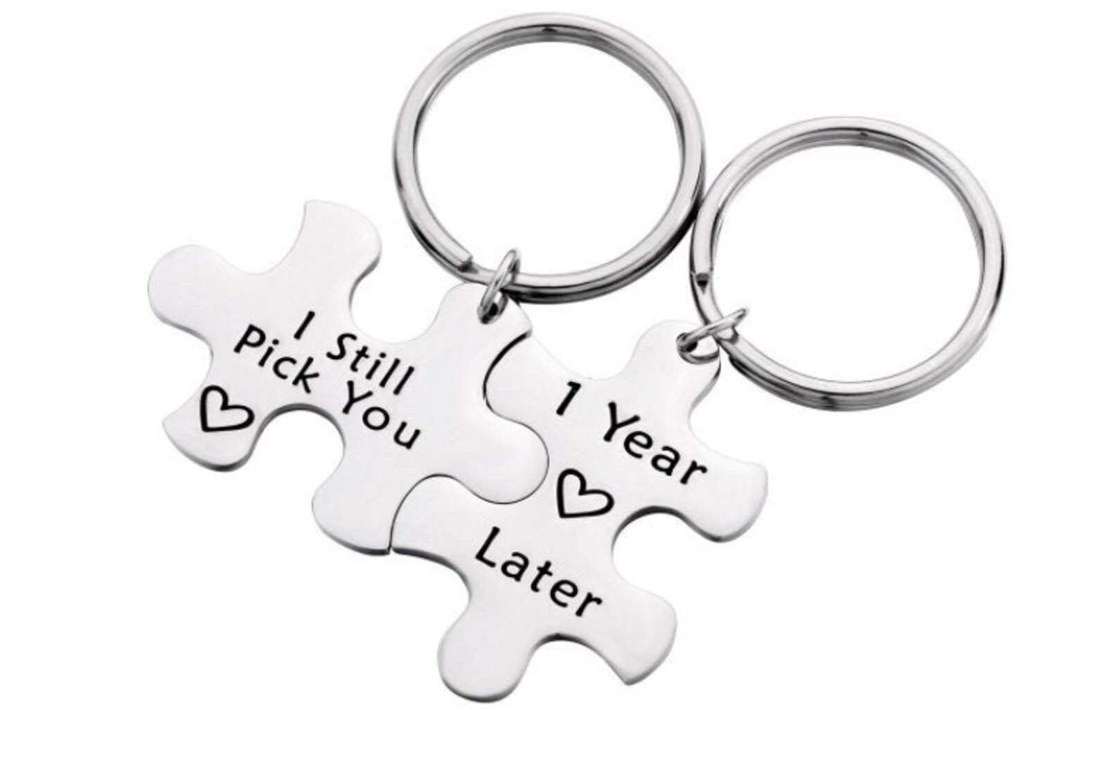 Puzzle Keychain Small Puzzle Keyring Jigsaw Puzzle Etsy