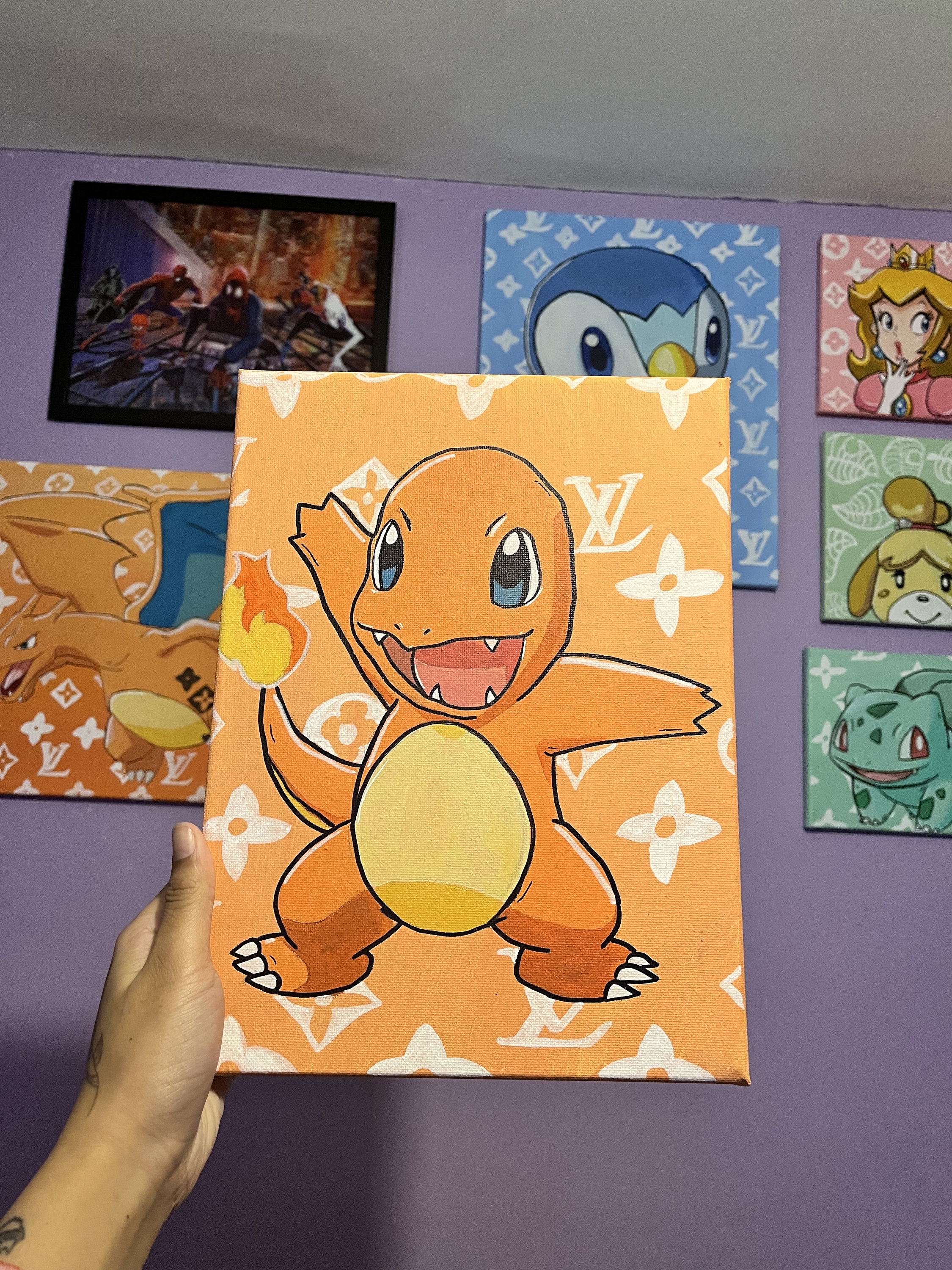Pokémon Painting - Charmander