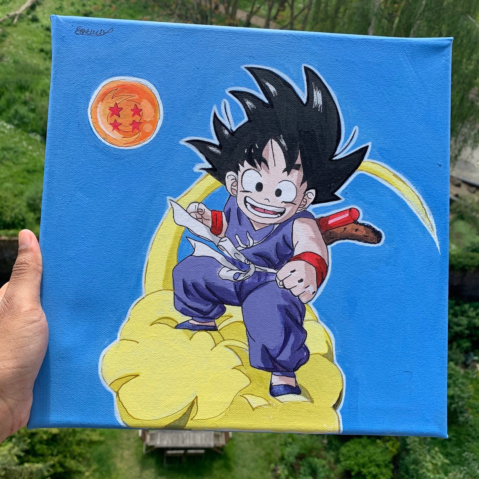 Anime Canvas Painting Dragon Ball Z  Etsy