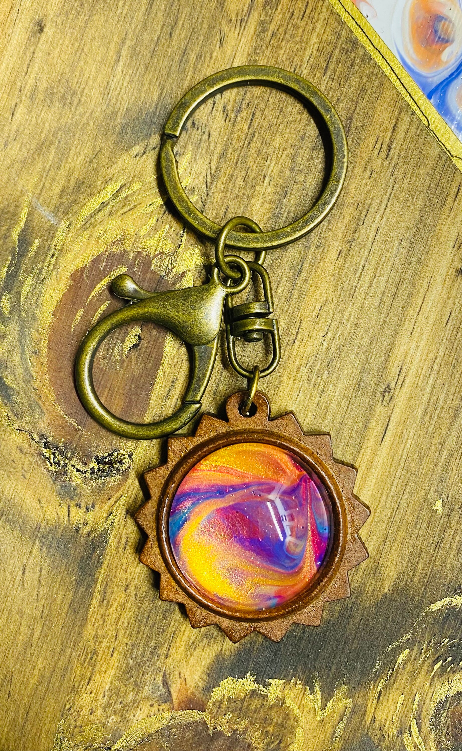 Unique keychain Etsy