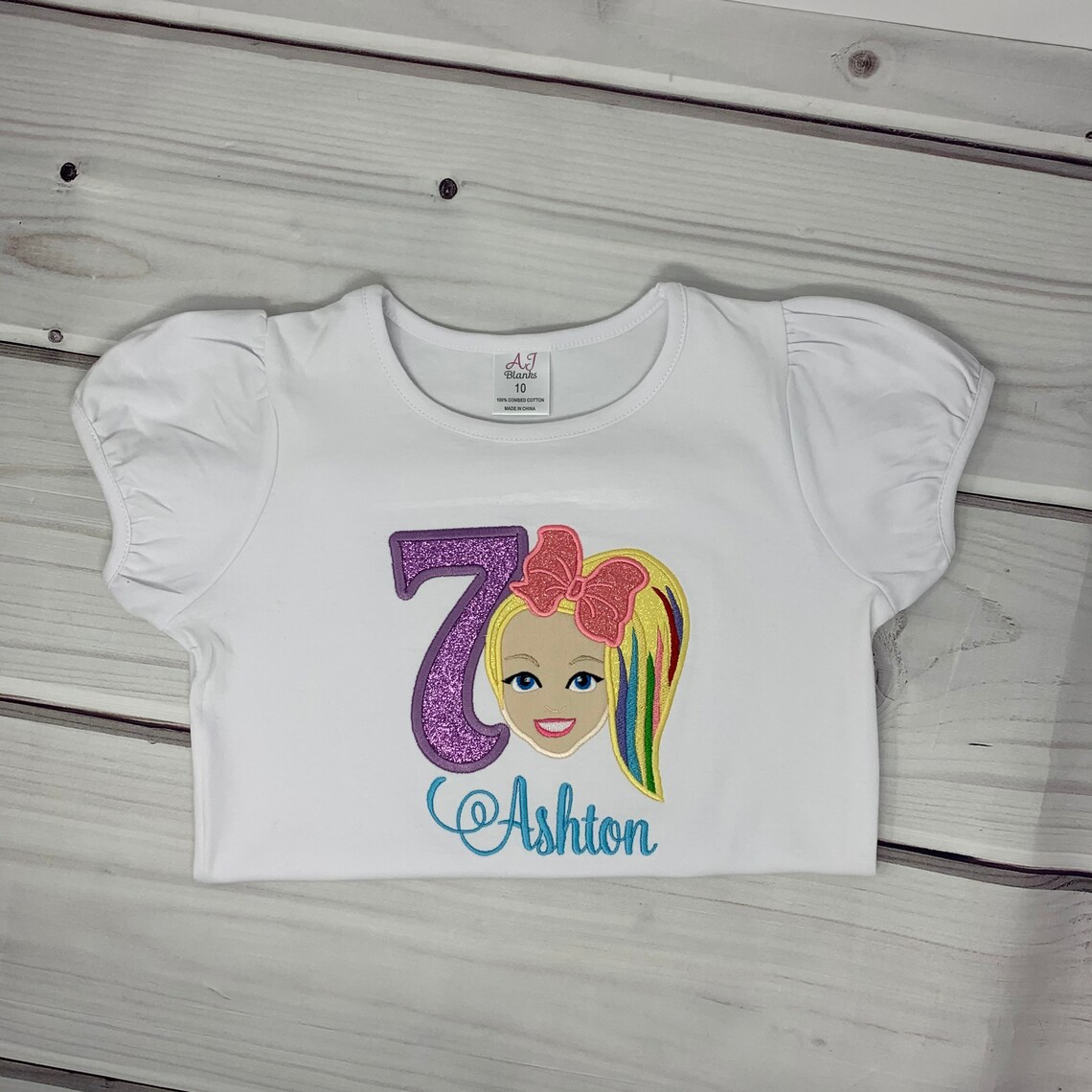 JoJo Siwa Birthday Shirt/JoJo Birthday Shirt/Girls Birthday | Etsy