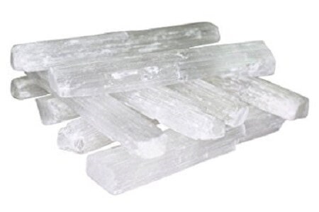 Selenite Satin Stick - 2 1/2” to 3"