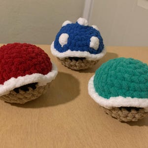 Cute Crochet Turtle Shell Plush